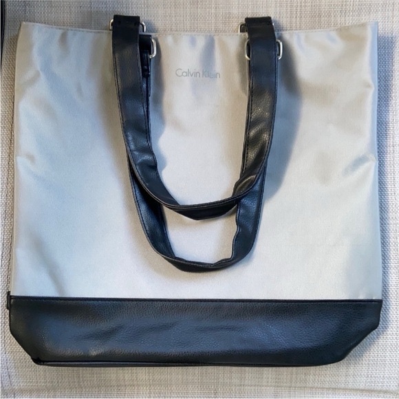 Handbags - NWOT Calvin Klein Black and Gray Tote Bag